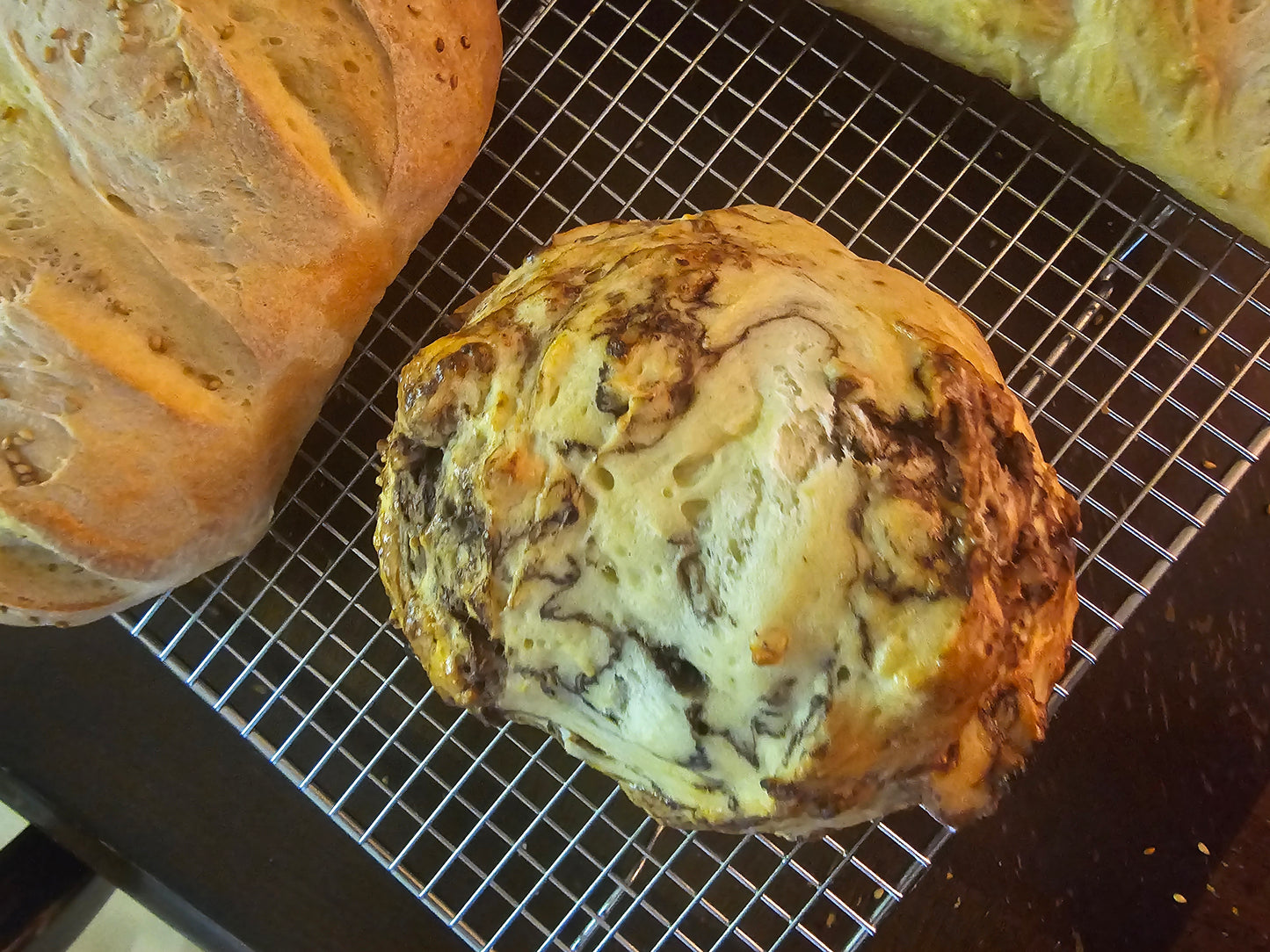 Demi-boule Chocolate Marble
